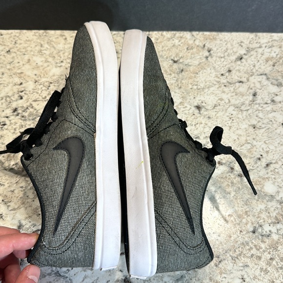 Nike Check Solarsoft Canvas SB Black White. Men’s size 8. - Picture 8 of 13